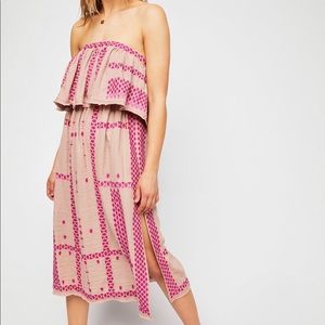 Free People Wild Romance Midi Dress